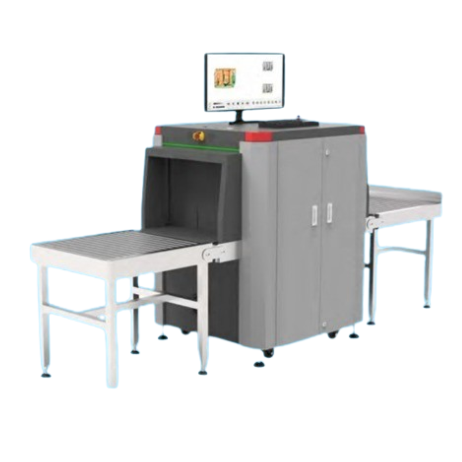Advanced 3-D x ray baggage scanner for baggage inspection