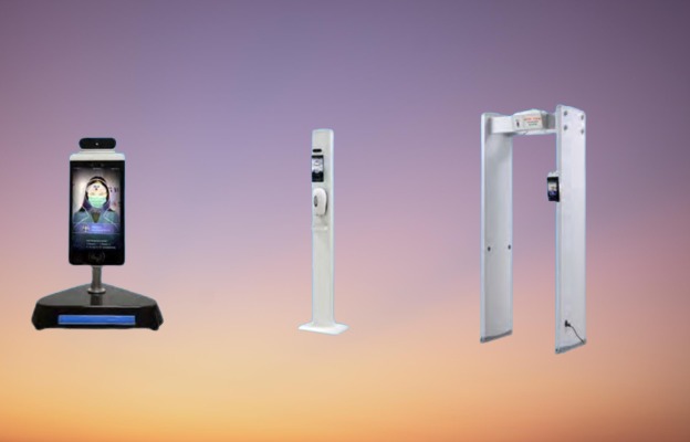 High-precision body temperature detector for security checks