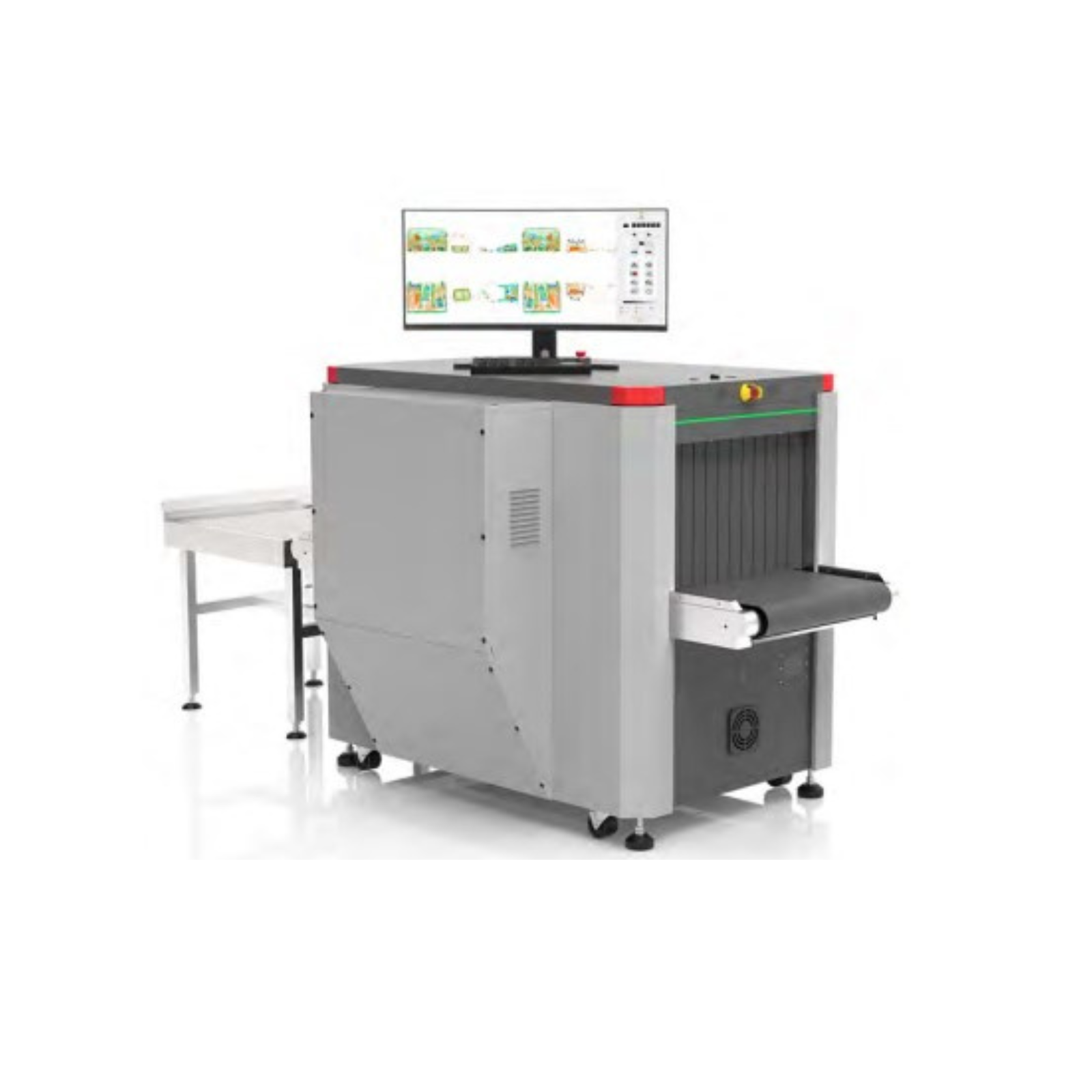 High-quality dual view x ray baggage scanner for checkpoints