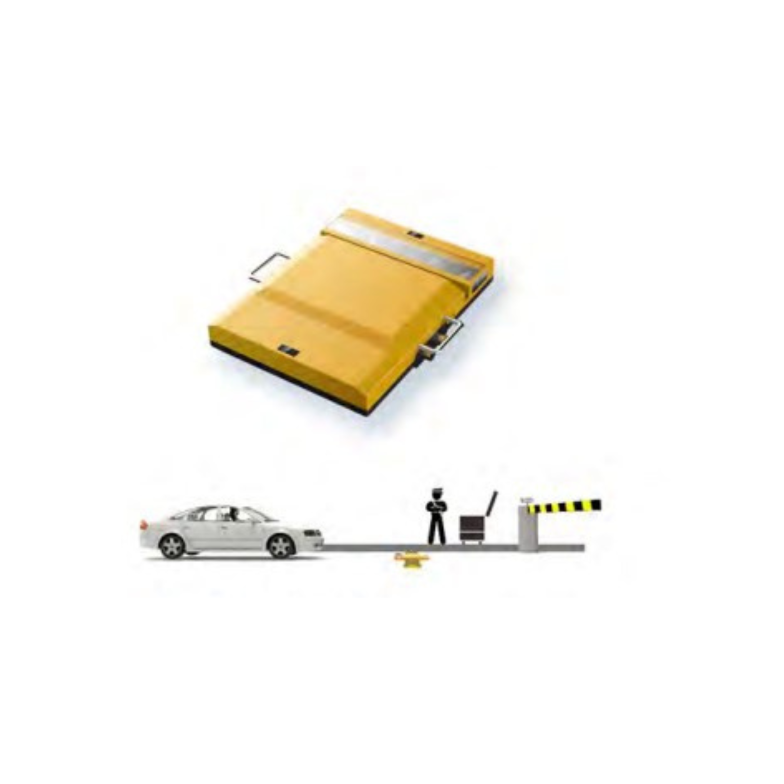 High-precision under vehicle inspection system for security checks