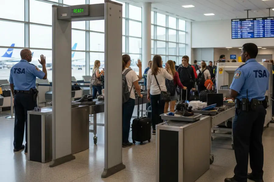  Walk Through Metal Detector - industrial conveyors